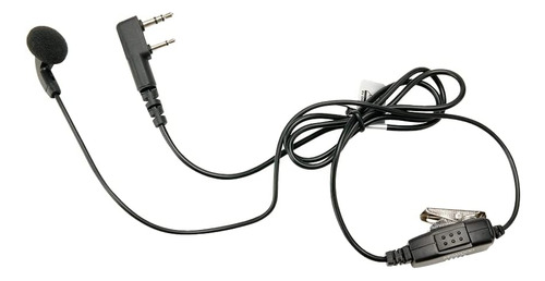 Micrófono De Clip Kenwood Khs-26 Con Auricular