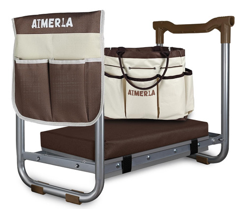 Aimerla K5 - Asiento Plegable Para Jardin Resistente (almoha