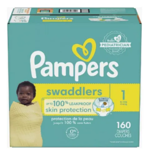 Pañales Pampers Etapa 1 X 160 U - Unidad a $1499