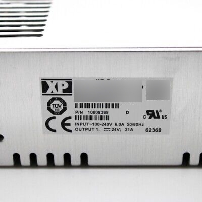 Xp Power 24vdc 21a 500w Panel Mount Enclosed Ac-dc Power Zzf