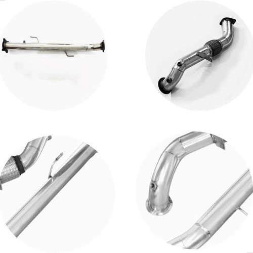 Downpipe + Dpf Delete Amarok V6 Inox