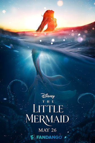 Poster De La Sirenita 2023 De Disney