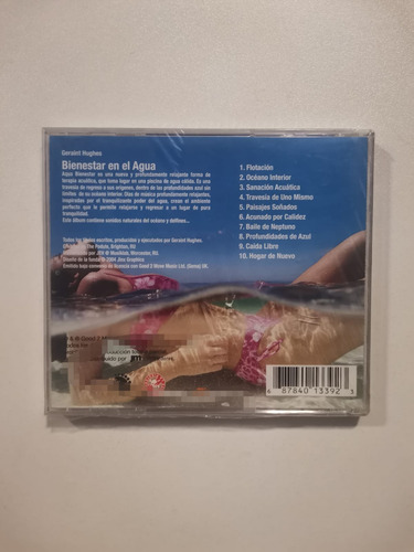 Cd Bienestar En El Agua Cd Original Nuevo Relajacion