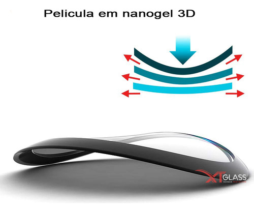 Pelicula 3d Compatível Com Smartwatch Google Pixel Watch