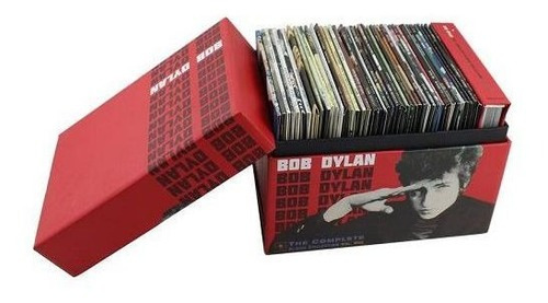 Caja de CD Bob Dylan La colección completa 41 álbumes 47 CD