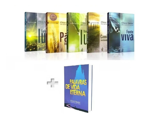 Coleção Fonte Viva + Palavras De Vida Eterna / Emmanuel