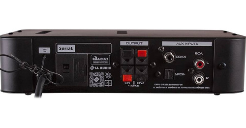 Kit Par Caixa De Som Ambiente Sp400 60wrms+receiver 50w Rms