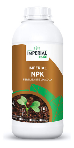 Adubo Npk 05-20-10 Sollus 1 Lt Fertilizante Via Solo