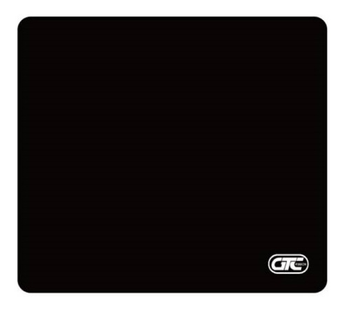 Mousepad Negro Gtc Rectangular Pc Oficina Antidesliz + Cuota