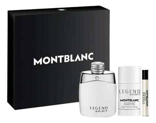 Mont Blanc Legend Spirit Estuche - Ml - mL a $1644