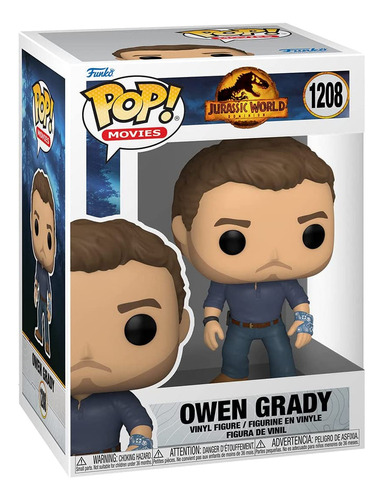 Funko Pop!  - Owen Grady - Jurassic World Dominion #1208