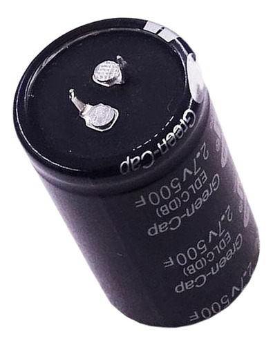 Condensador Farad Super Ultra, 2,7 V, 500 F, 35 X 60 Mm