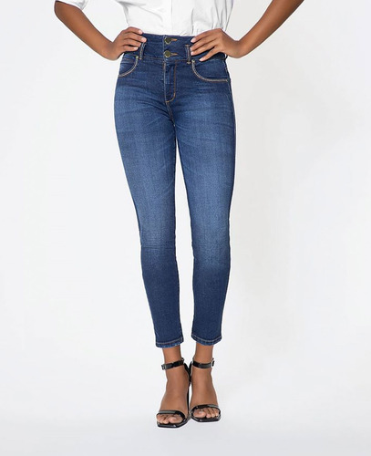 Jean Skinny Fit Studio F S139226 Azul