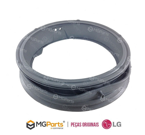 Imagem 2 de 3 de Guarnição Borracha Porta Lava E Seca LG Wm11wps6 - Original