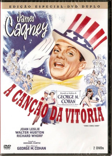 Dvd A Cancao Da Vitoria James Cagney Duplo Lacrado
