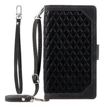 Comprar Capa De Couro Crossbody Flip Flip Com Zíper Para Capa Redmi