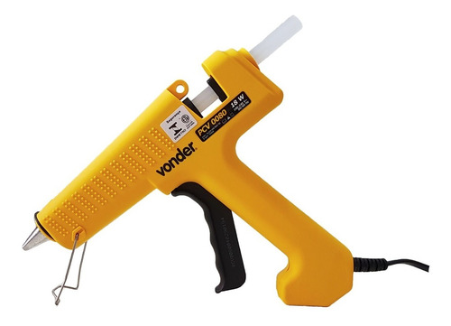 Imagem 4 de 5 de Kit 2 Pistolas Cola Quente Profissional 12mm Vonder 127/220v