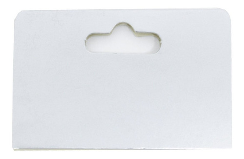 1000 Cartela De Papel Prata Para Joias - 8 X 6 Cm Promoção