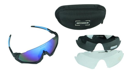 Imagen 2 de 4 de Gafas-lentes De Ciclismo Marca Optimus Op19