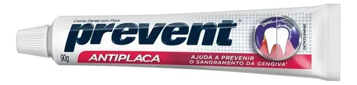 Creme Dental Prevent Anti-Placa Com Fluor 90g