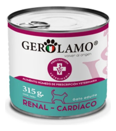 Gerolamo Pate Gato Renal-cardiaco 315g