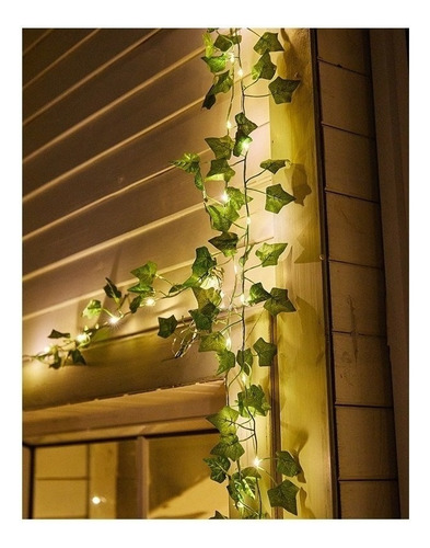Guirnalda De Luces Led Solares De Arce 10 M Luces De Hoja