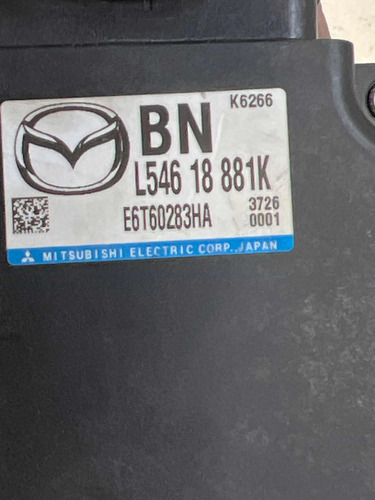 Computadora De Motor Mazda 3 2.0 2.5 Estándar 2010-2011 Oem