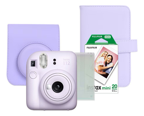 Kit Fujifilm Instax Mini 12 Camara Instantánea + Accesorios
