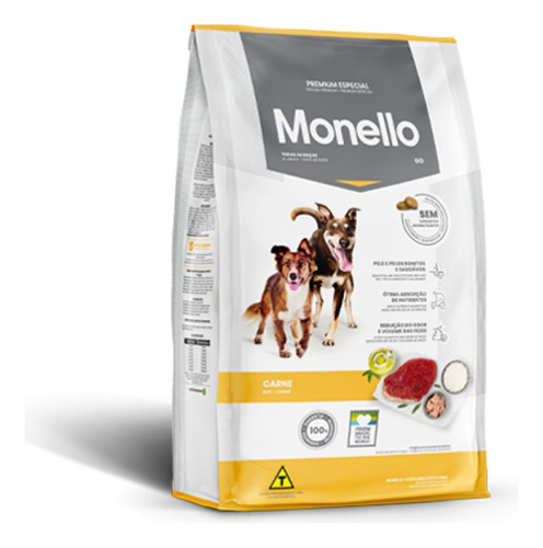 Ração Para Cães Monello Go - 15kg