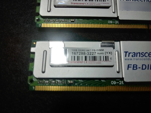Kit 4 Memória Ram 1gb Ddr2 Servidor Dell Power Edge 1900 (Usado)