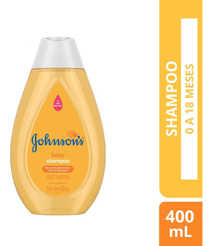Shampoo Para Bebé Johnson's® Ph Balanceado X 400 Ml.