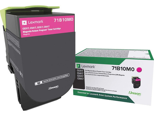 Lexmark 71b10m0 Cs317dn Cx317dn Cs417dn Cx417de Cs517de Cx51