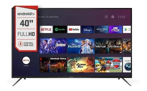 Smart Tv Full Hd 40 Pulgadas Hitachi Le40smart21 Android Voz
