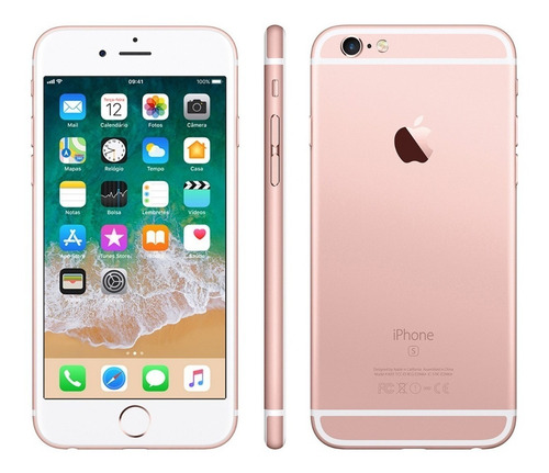 Usado - iPhone 6s 32gb Rose Gold! Capa E Película