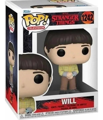 Boneco Funko Stranger Things 4 Will 1242 Funko Pop