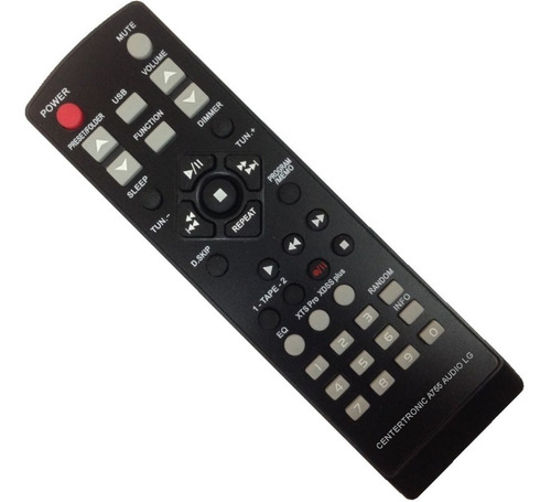 Control Remoto Para LG Audio Lm-m730a Mcd122 Mcd212 Lm-u1050