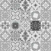 Comprar Plancha Vinilo Lamina Azulejo Mosaico Piso Adhesivo 2x0.70m Color 13 Aveiro Bw