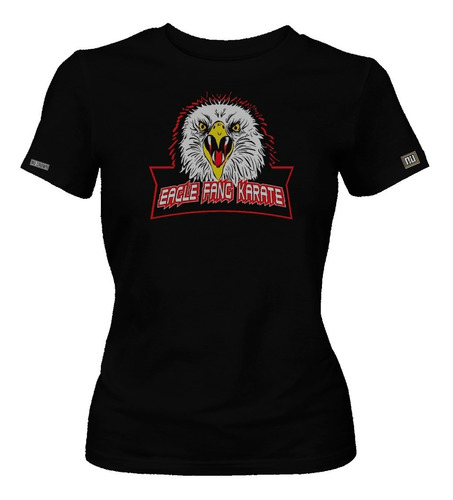 Camiseta Eagle Fang Karate Cobra Kai Dama Mujer Dbo