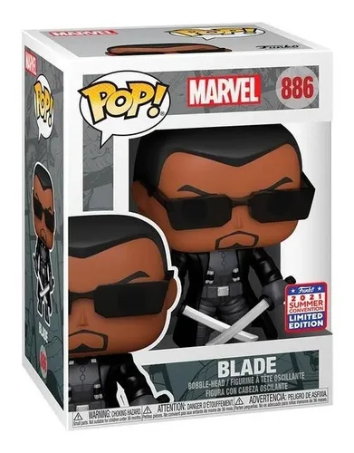 Funko Pop: Marvel-blade 886 (convetion- Limited Edition