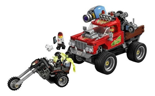 Lego O Caminhão De Acrobacias De El Fuego 428 Peças - 70421