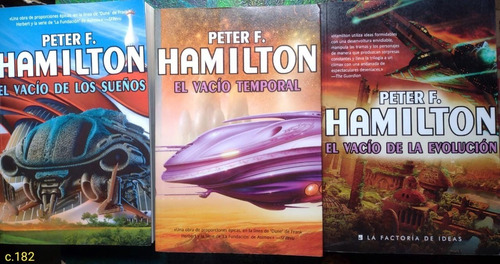 Peter F Hamilton / Saga El Vacío 3 Libros