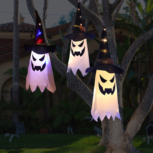 Cadena De Lámparas Para Halloween, Decoración De Brujas Al A