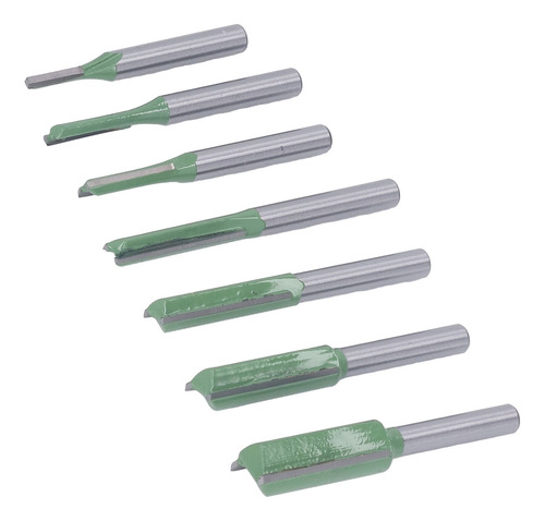 Juego De Herramientas De Fresado Router Bit De 7 Piezas Con