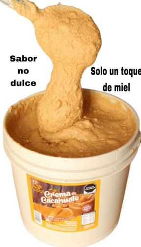 Crema De Mani 4kgs C/miel D Abeja&aceite D Coco