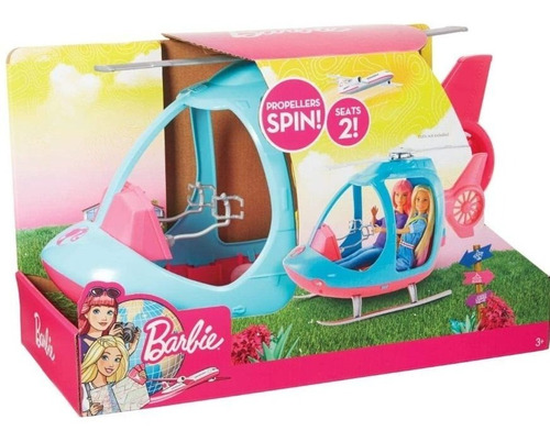 Barbie Explora Y Descubre Helicóptero