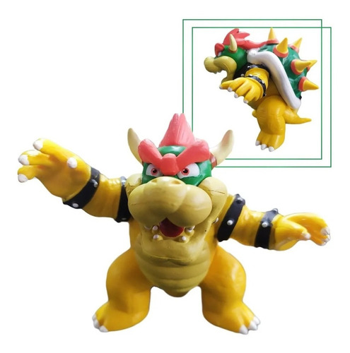 Figura Mario Bros Colección Bowser Juguete Figuras 