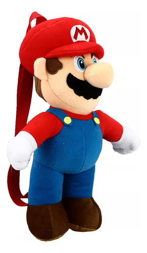 Mochila De Peluche Mario De Super Mario Por Bioworld