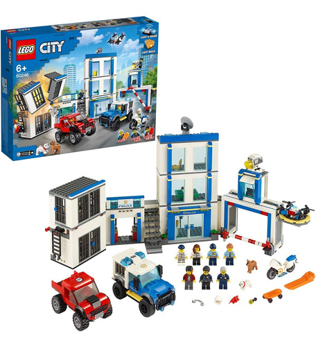 Set Juguete De Construcción Lego City Police Station 60246