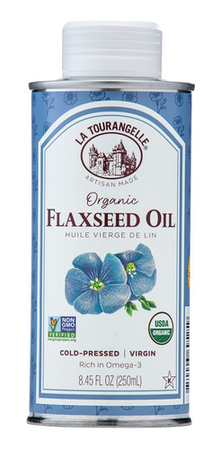 La Tourangelle, Aceite De Linaza Orgnico, Omega-3 Esencial P