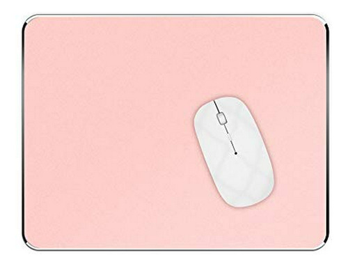 Pad Mouse - Pink Metal Mouse Pad-office Gaming Hard Aluminum